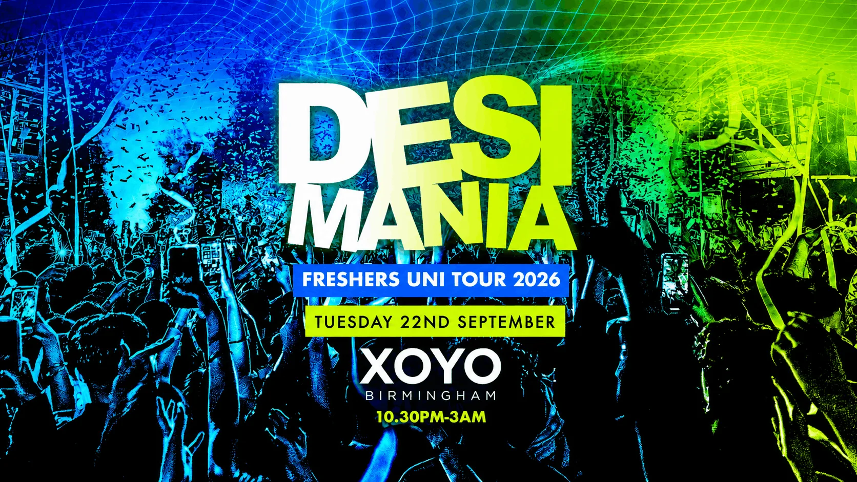 Desi Mania | Birmingham Freshers 2026