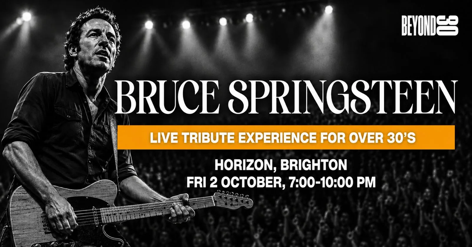 BRUCE SPRINGSTEEN EXPERIENCE - LIVE IN BRIGHTON 🎸 (Tribute Band)