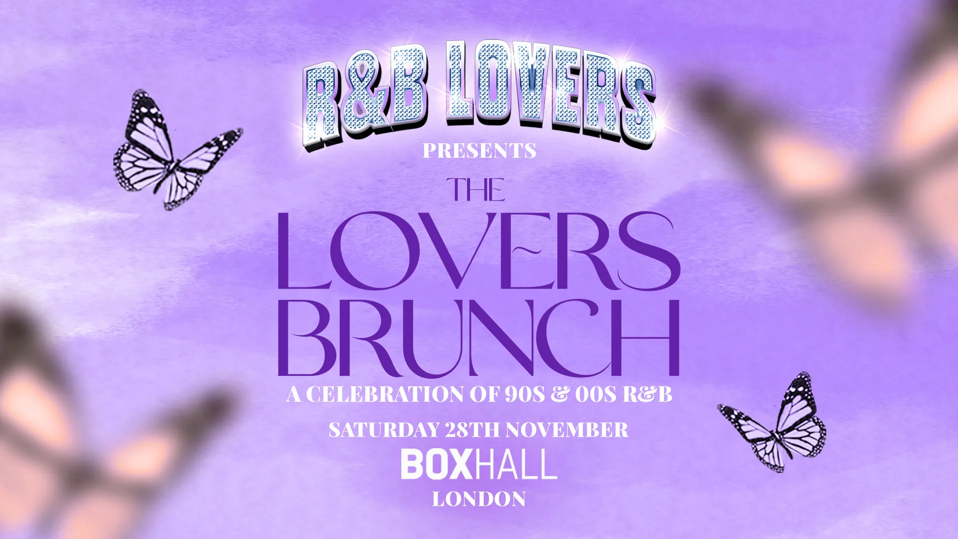 R&B Lovers: The Lovers Brunch - BOXHALL [TICKETS ON SALE NOW!] at BOXHALL City