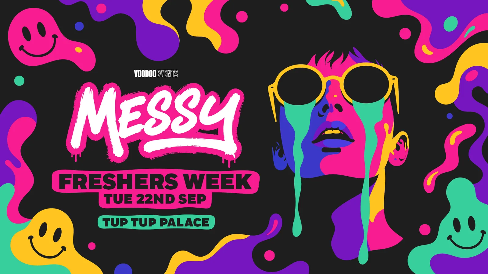 MESSY TUESDAYS 🫟  //  FRESHERS WEEK  //  TUP TUP PALACE at Tup Tup Palace
