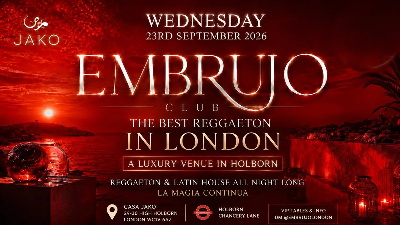 EMBRUJO LONDON | LA MAGIA CONTINÚA at Casa Jako