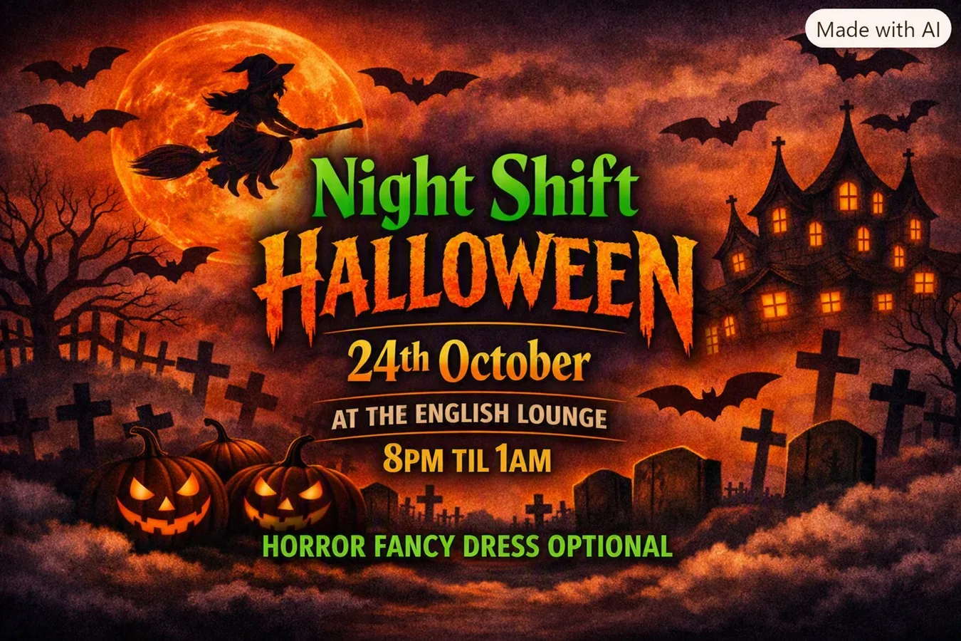 HALLOWEEN NIGHT SHIFT