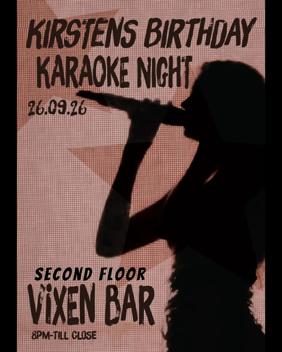 Kirsten's Birthday Party: Karaoke at Vixen Bar