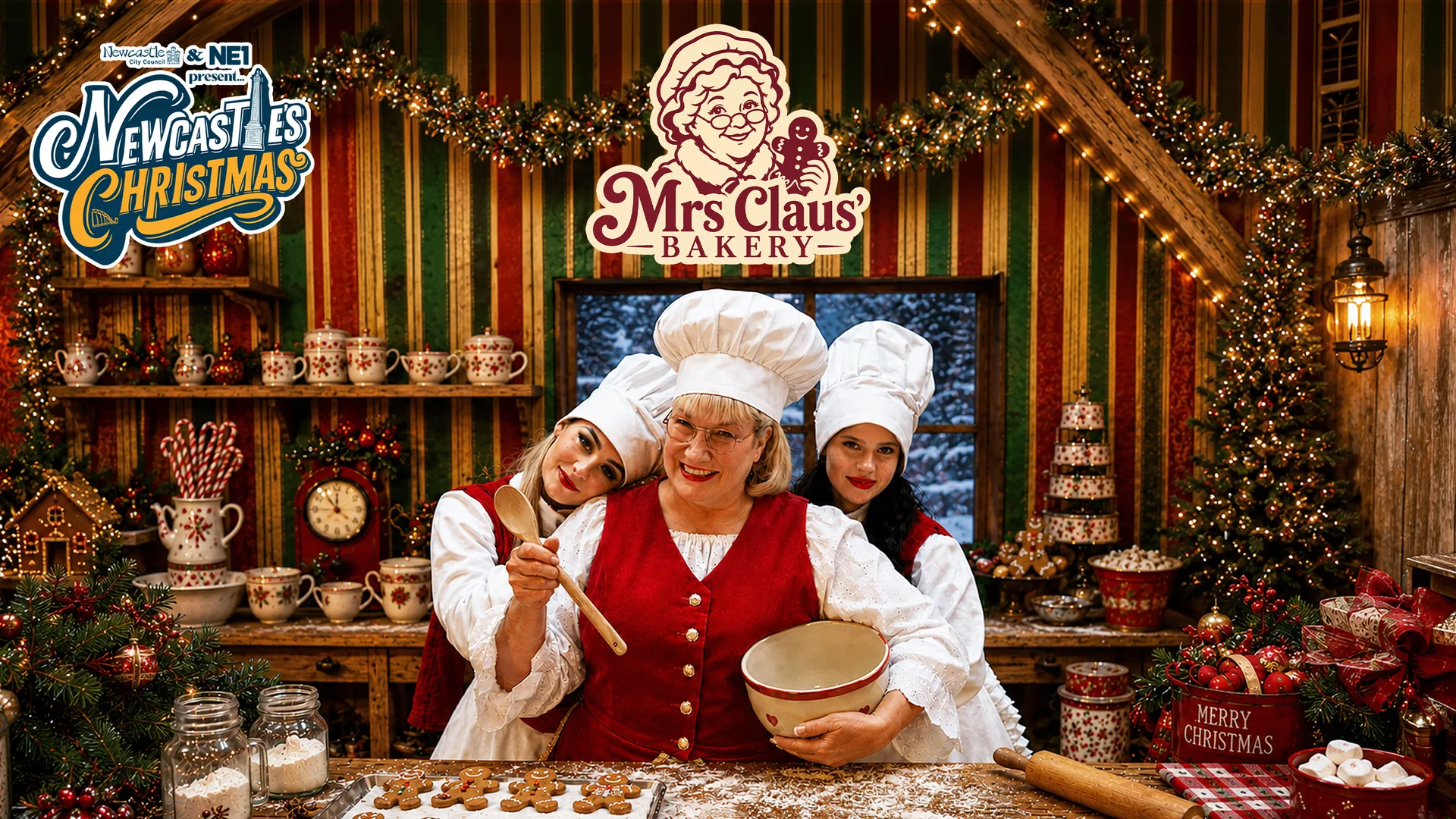 Mrs Claus Bakery 🤶🍪 Christmas Village / Sunday 22nd November (2026) at Old Eldon Square