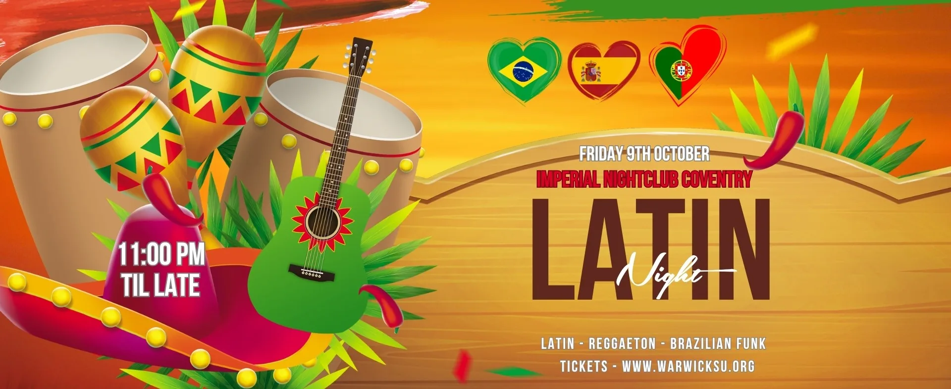 Latin Night | Coventry & Warwick Freshers 2026 at IMPERIAL Nightclub