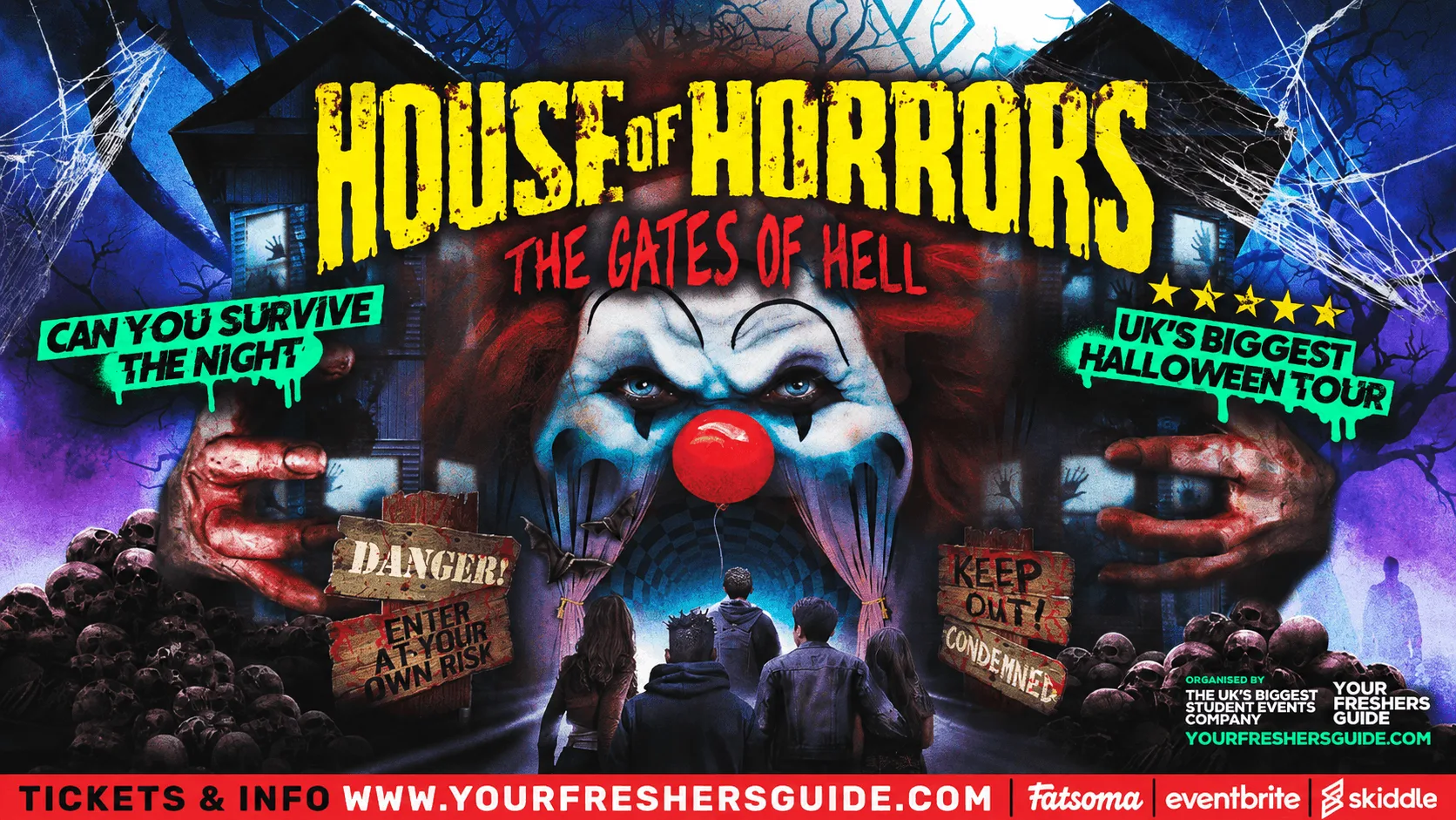 Halloween @ Shanghai | Edinburgh Freshers 2026 at Shanghai Nightclub