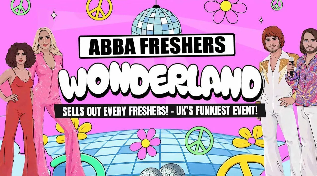 York ABBA Wonderland 🌈- Freshers Move in Party - Sold out 10 years running! at Popworld York