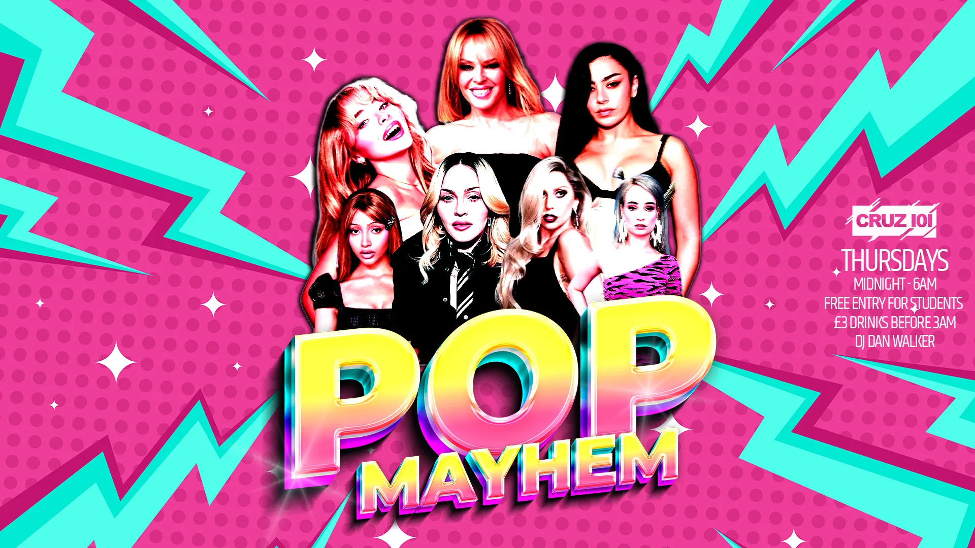 POP MAYHEM Every Thursday