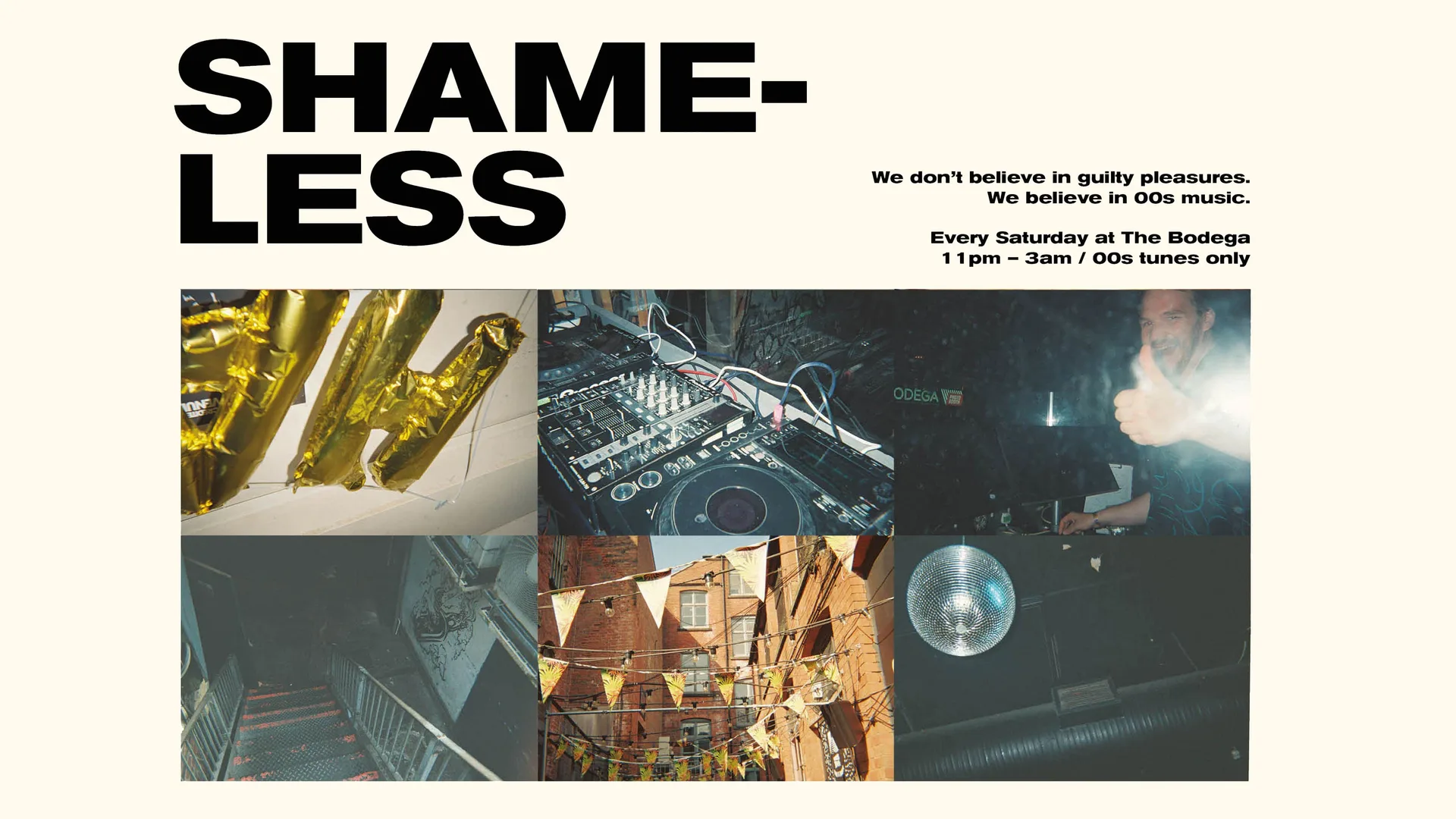 Shameless | Saturdays at The Bodega at The Bodega Nottingham