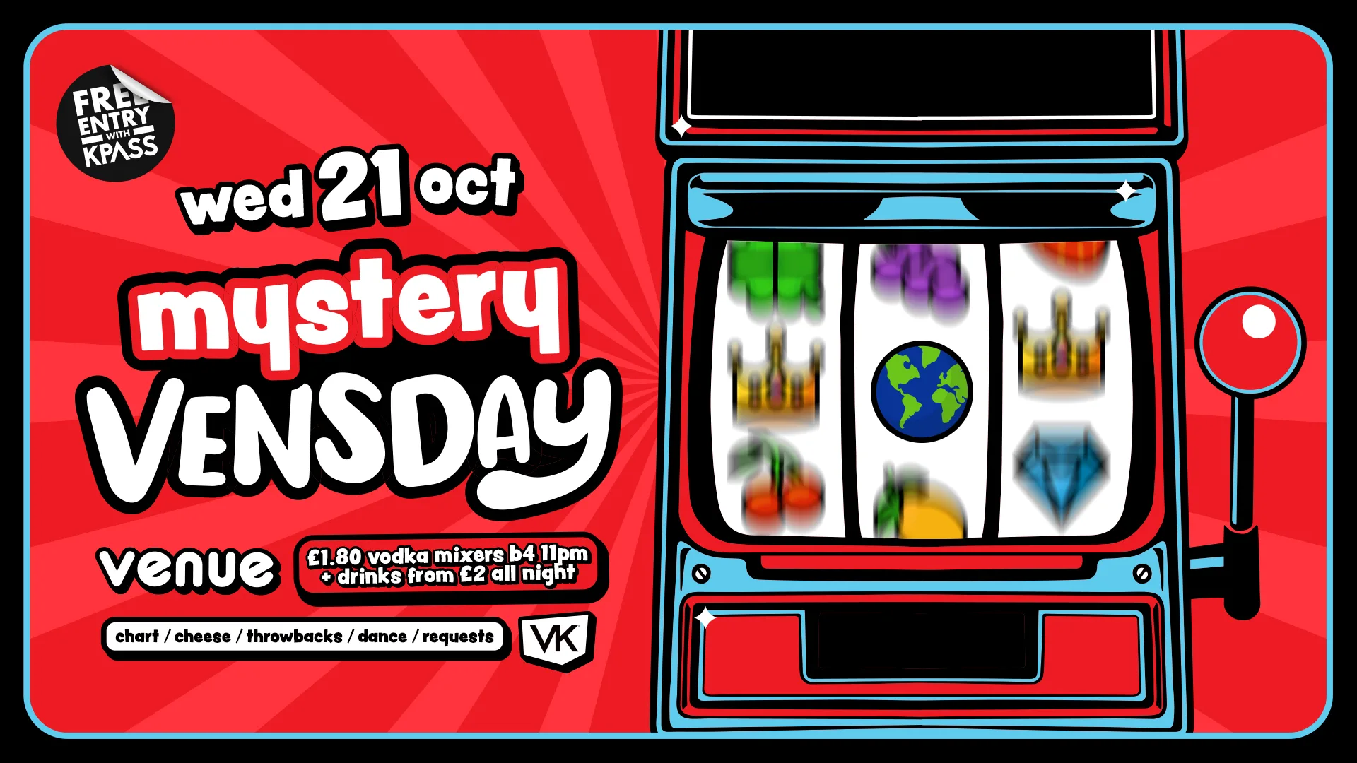 MYSTERY VENSDAY 🤫 at The Venue