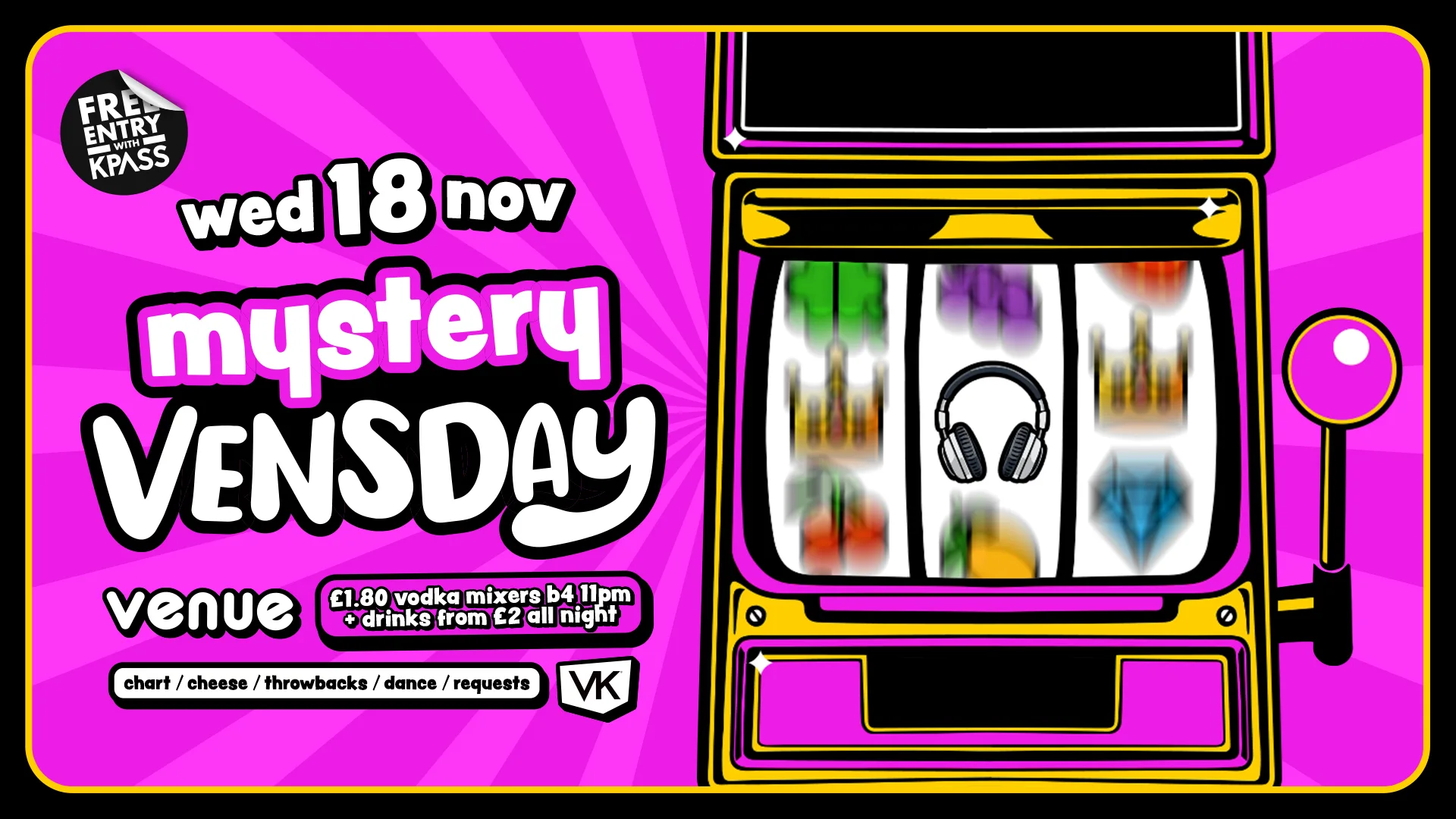 MYSTERY VENSDAY 🤫 at The Venue
