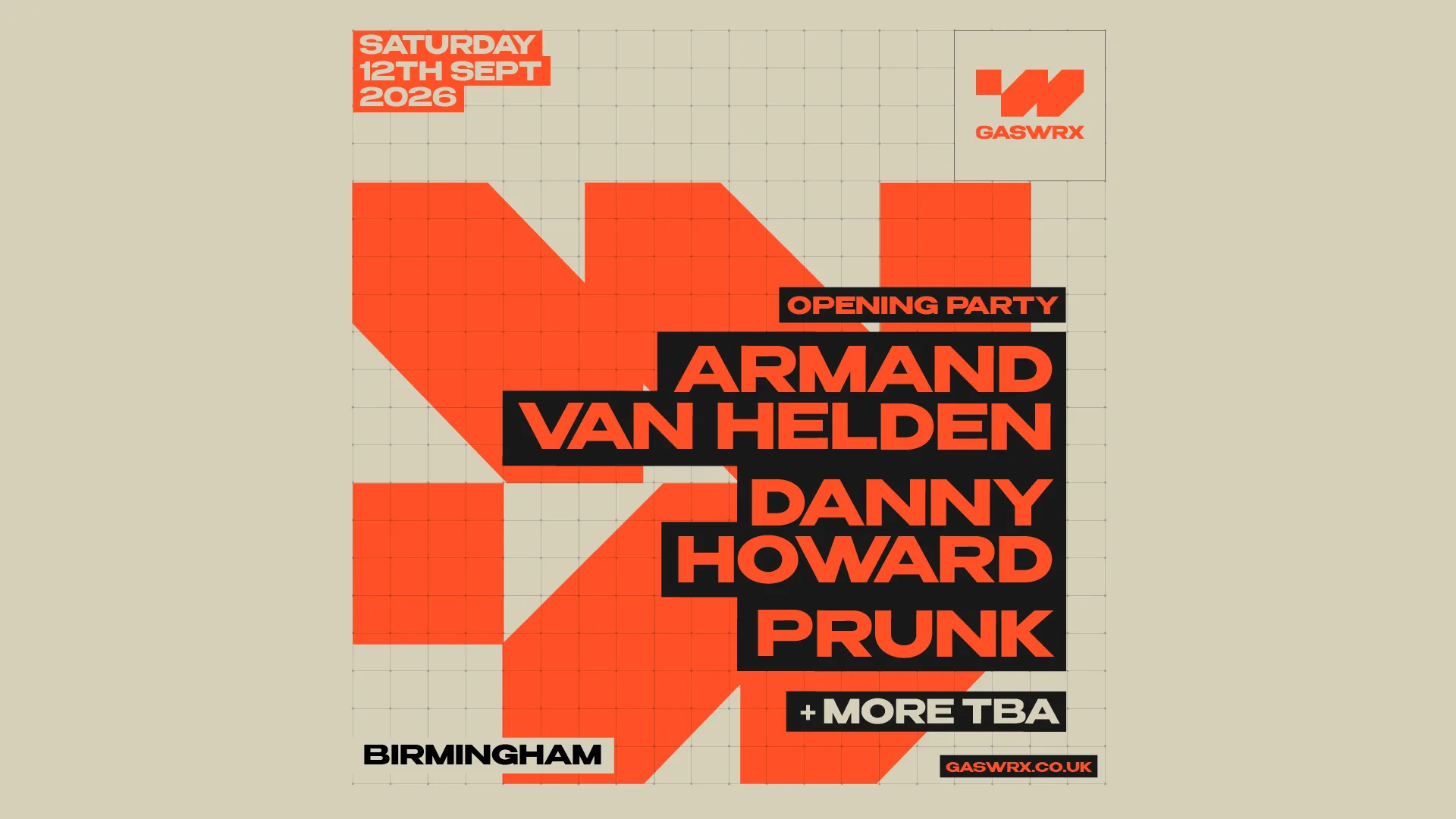 GASWRX Opening. ARMAND VAN HELDEN at GASWRX