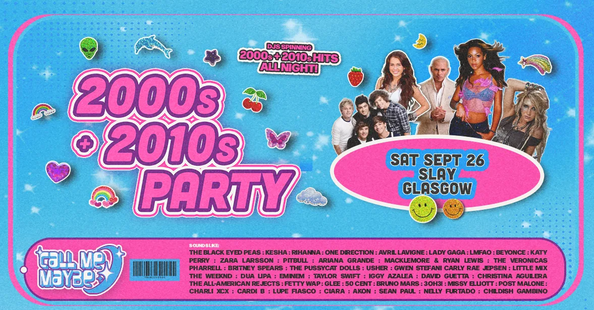 2000s + 2010s Party - Glasgow