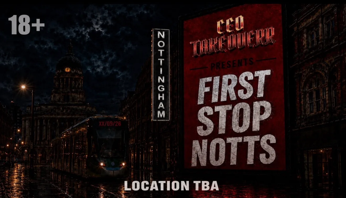 FIRST STOP NOTTS at TBA