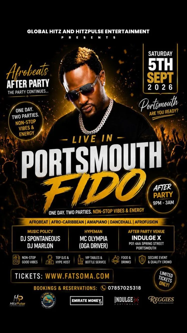 FIDO LIVE IN PORTSMOUTH AFTER PARTY at Indulge X