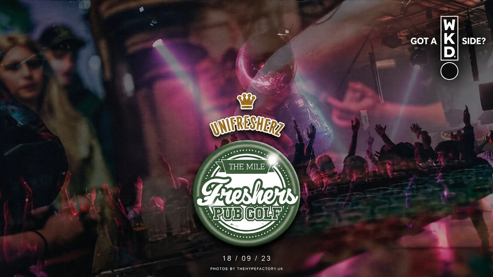 Belfast Freshers Pub Golf 2025 - 2nd/3rd/4th year tickets -  Presented by WKD