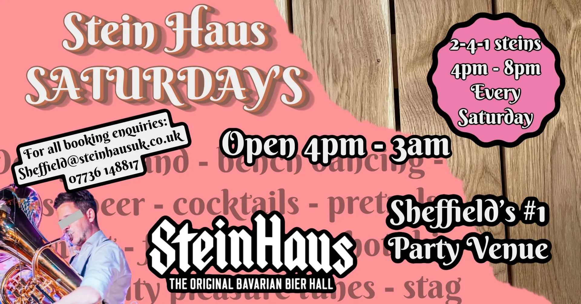 Saturdays at Stein Haus
