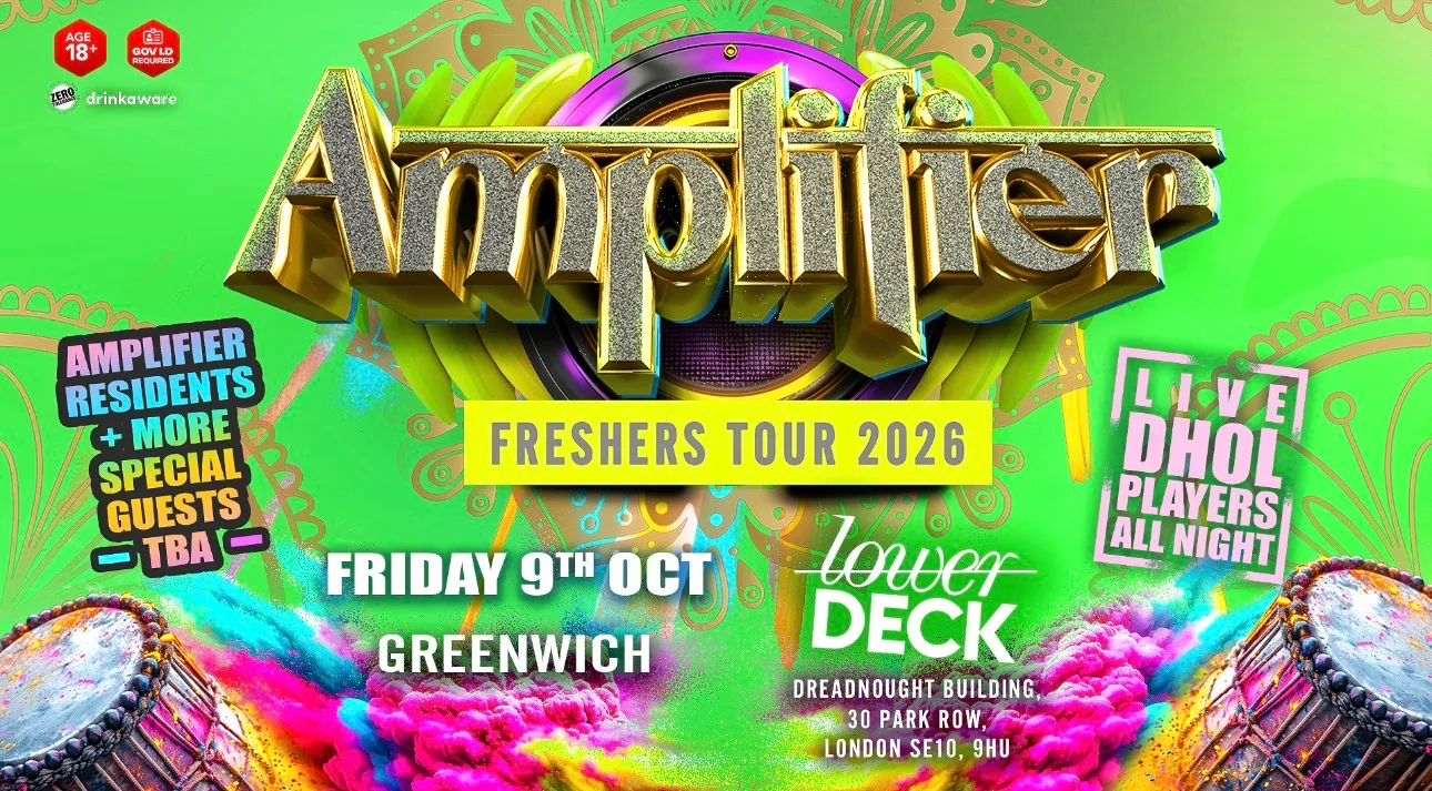 AMPLIFIER FRESHERS TOUR 2026 : GREENWICH at Lower Deck