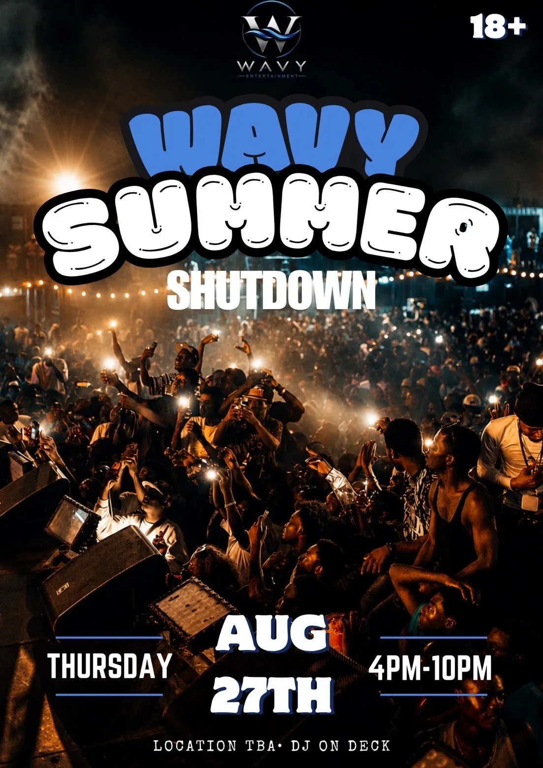 Wavy summer shutdown