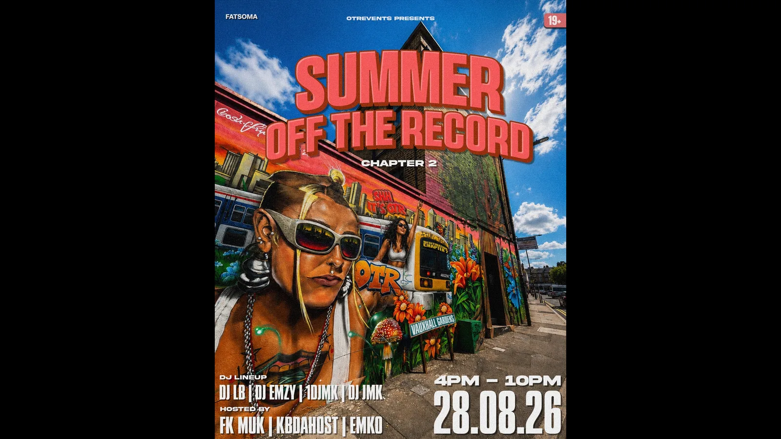Summer Off The Record: Chapter 2 at The Garden Vauxhall
