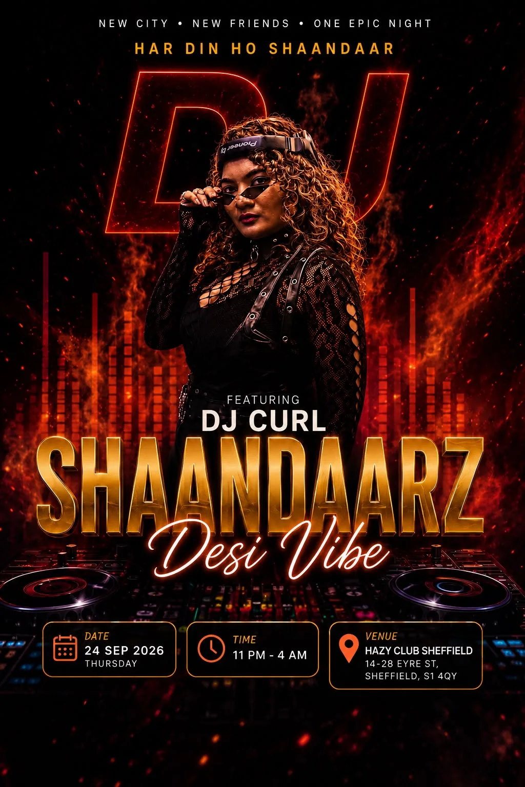 SHAANDAARZ: Desi Vibe at Hazy Club