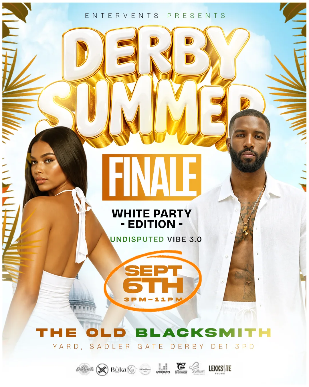 DERBY SUMMER FINALE (White Party Edition )🔥 at Old Blacksmiths Yard, Sadler Gate, Derby