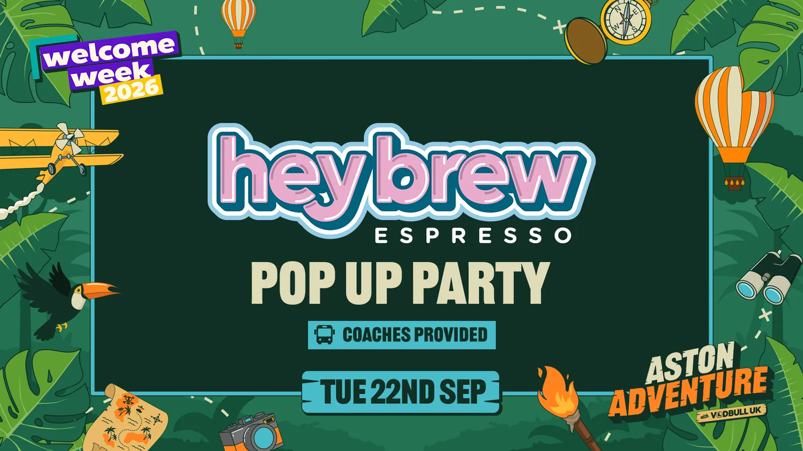 🗺️⭐️"HEYBREW COFFEE SHOP POP UP" ⭐️🗺️ DAY NINE of the OFFICIAL Aston Adventure WELCOME WEEK PACK 2026 : 22/09
