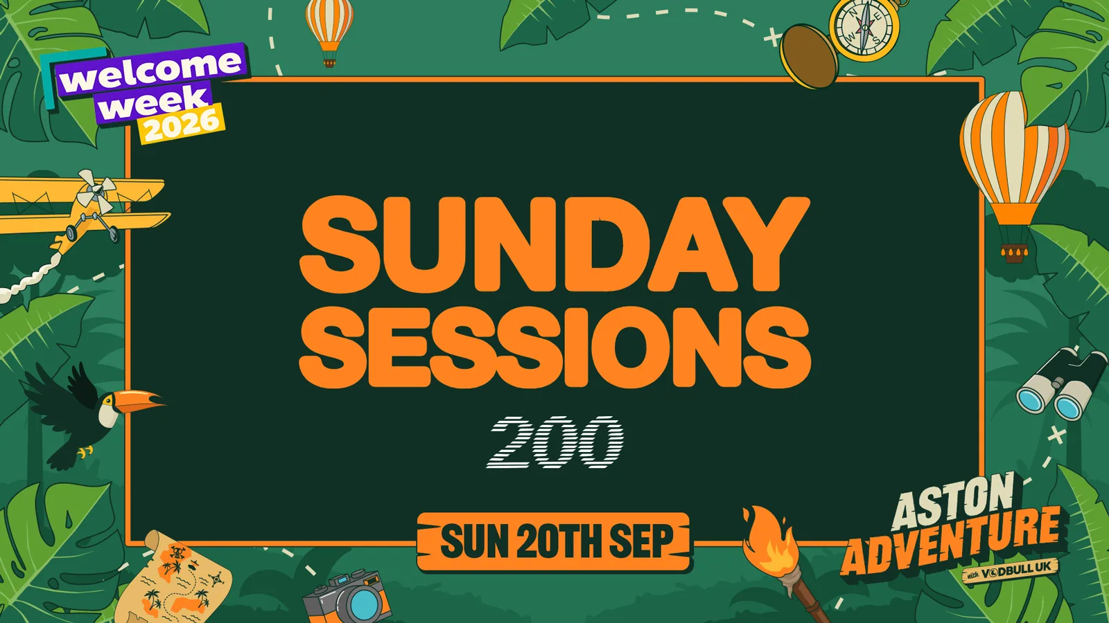 🗺️⭐️"SUNDAY SESSION" ⭐️🗺️ DAY EIGHT of the OFFICIAL Aston Adventure WELCOME WEEK PACK 2026 : 20/09 at 200