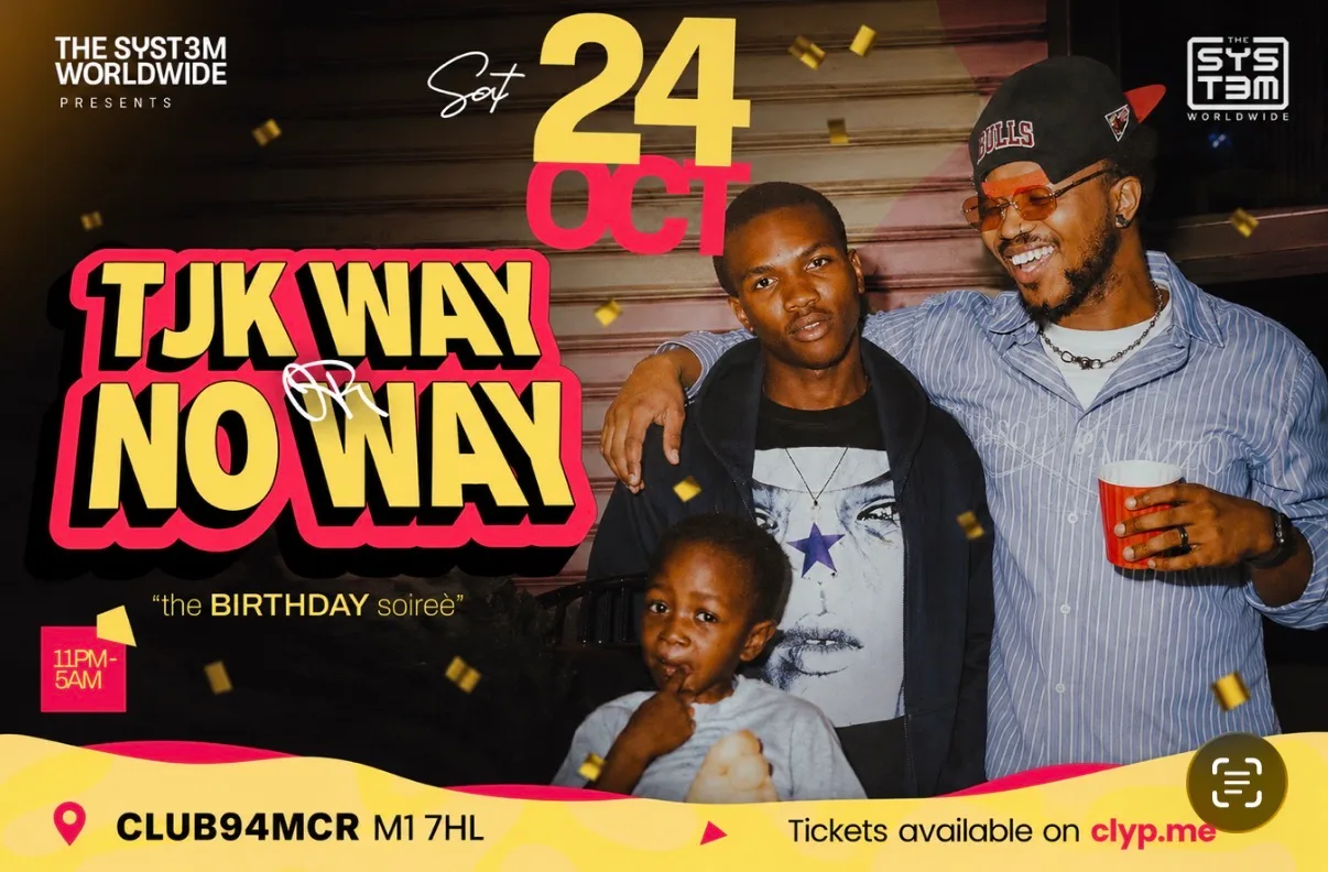 TJKWAYORNOWAY at CLUB94 MANCHESTER