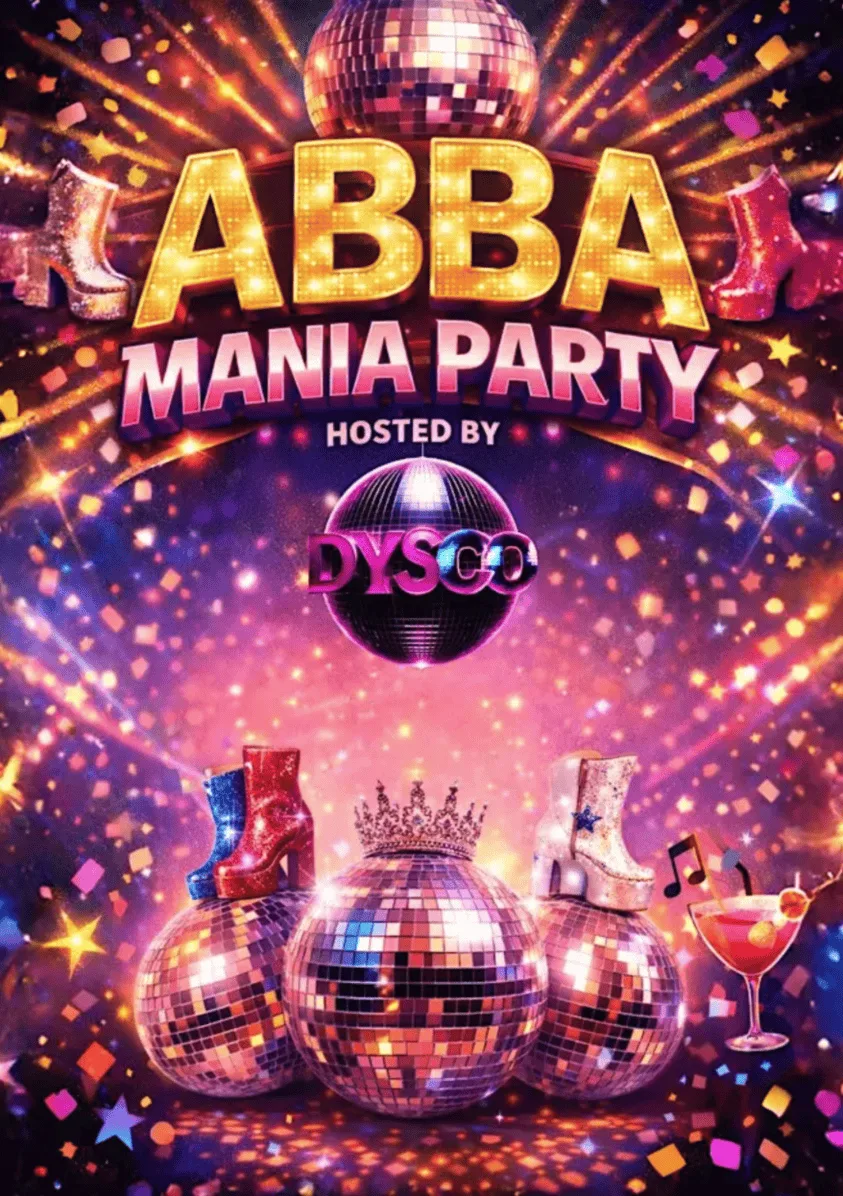 ABBA-Mania Party @ DysCo, Liverpool FRIDAY 11TH SEPTEMBER