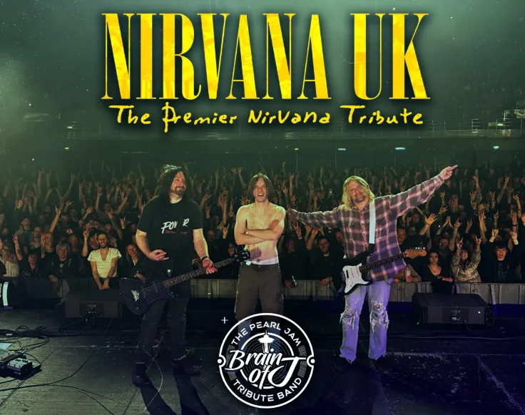 Nirvana UK / Brain of J (Pearl Jam) Tribute show at The Middlesbrough Empire
