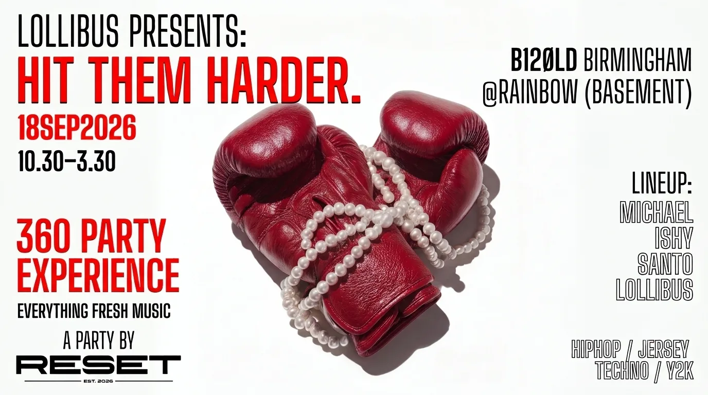 Lollibus presents - 🥊 HIT THEM HARDER 🥊 (a Party by Reset)