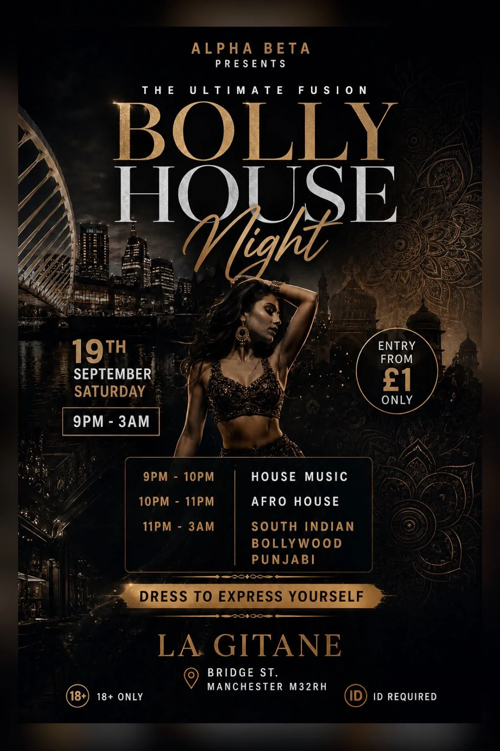Bolly House Night — The Ultimate Fusion🎉