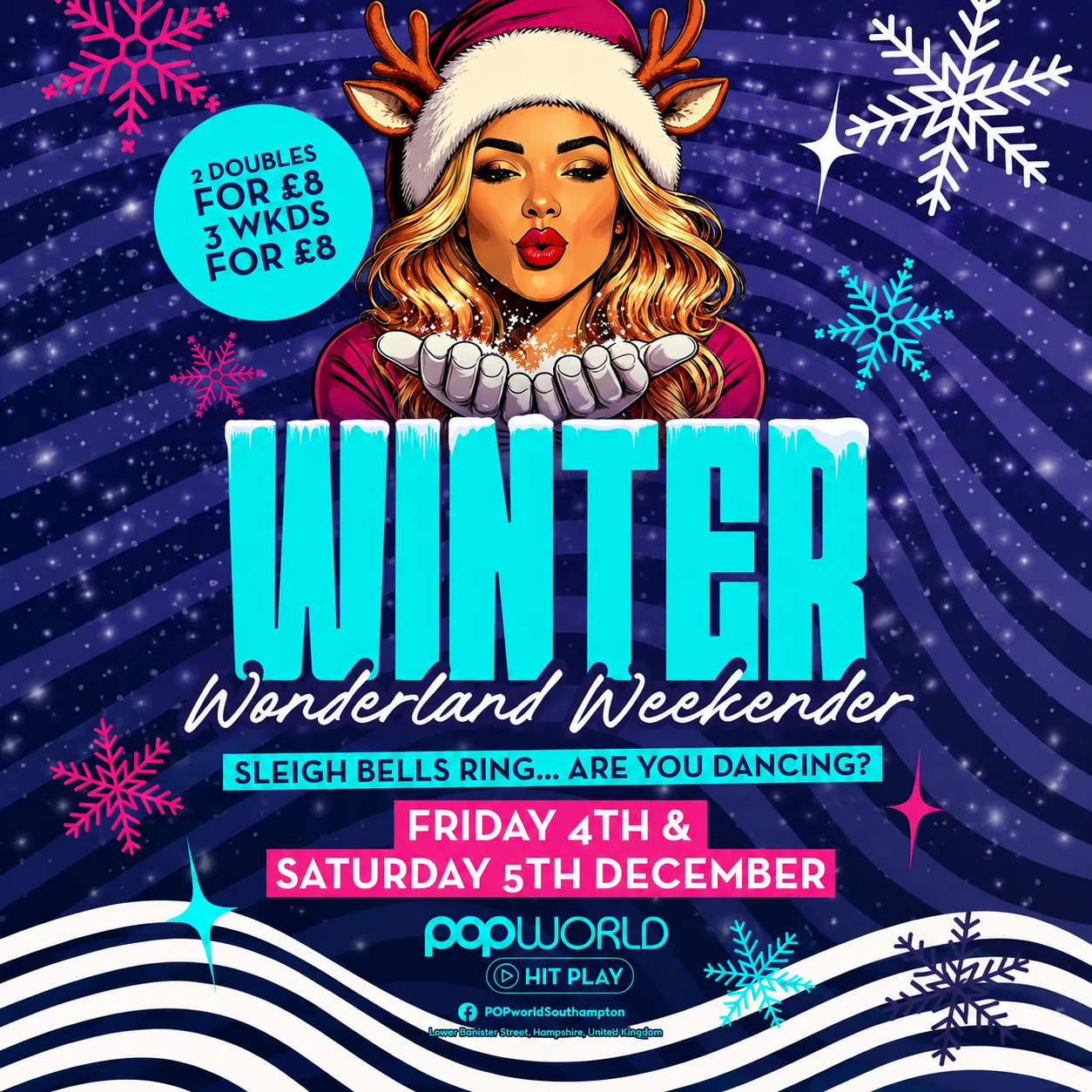 WINTER WONDERLAND SATURDAY at Popworld - Southampton