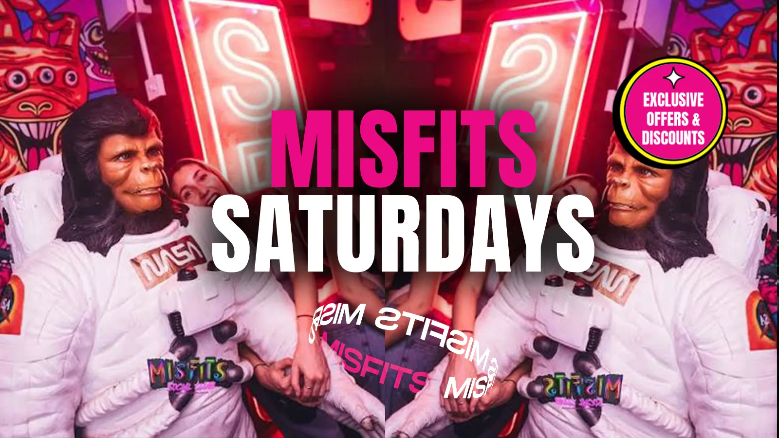🖤 MISFITS SATURDAYS 🖤 CARDIFF FRESHERS WELCOME PARTY