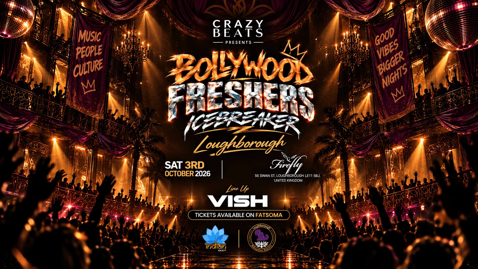 BOLLYWOOD FRESHERS ICEBREAKER ❄️ | LOUGHBOROUGH