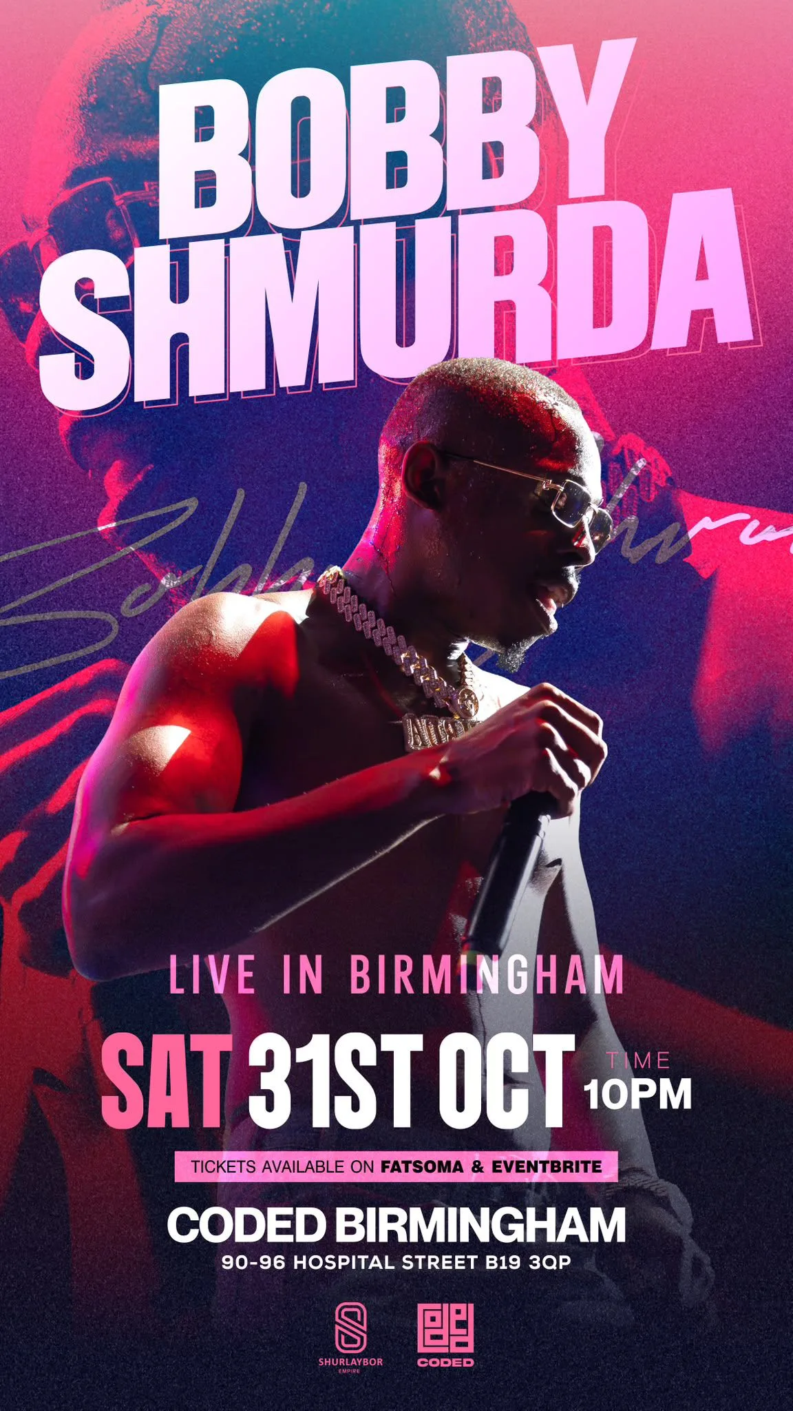 BOBBY SHMURDA LIVE IN BIRMINGHAM