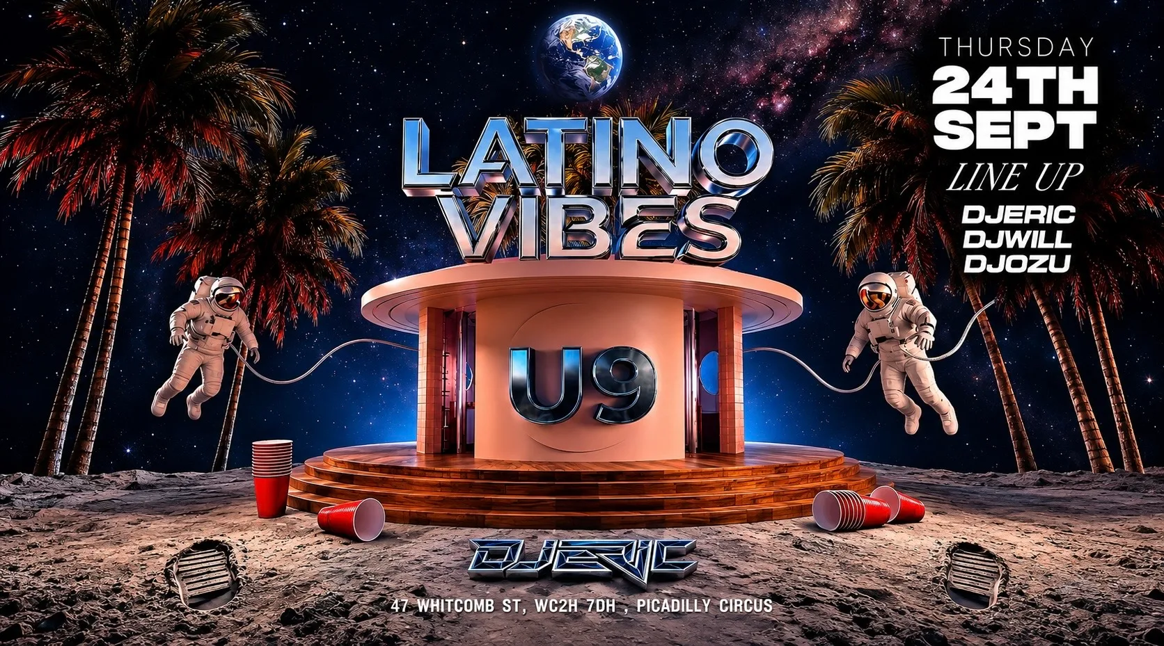 LATINO VIBES AT U9  | THURS 24 SEPT | PICADILLY CIRCUS at U9 Karaoke & Cocktail Bar