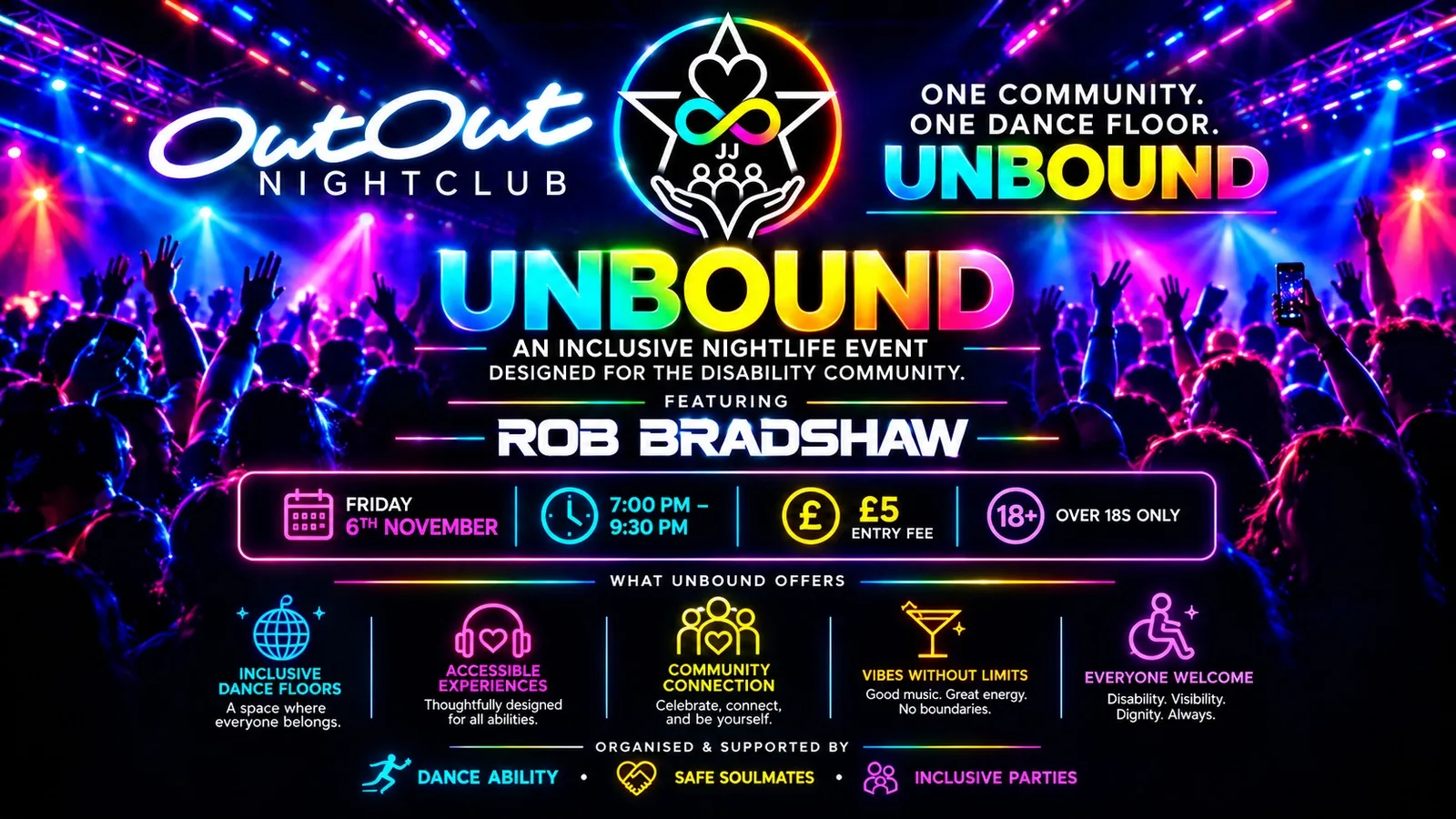 UNBOUND - Rob Bradshaw at OutOut Nightclub