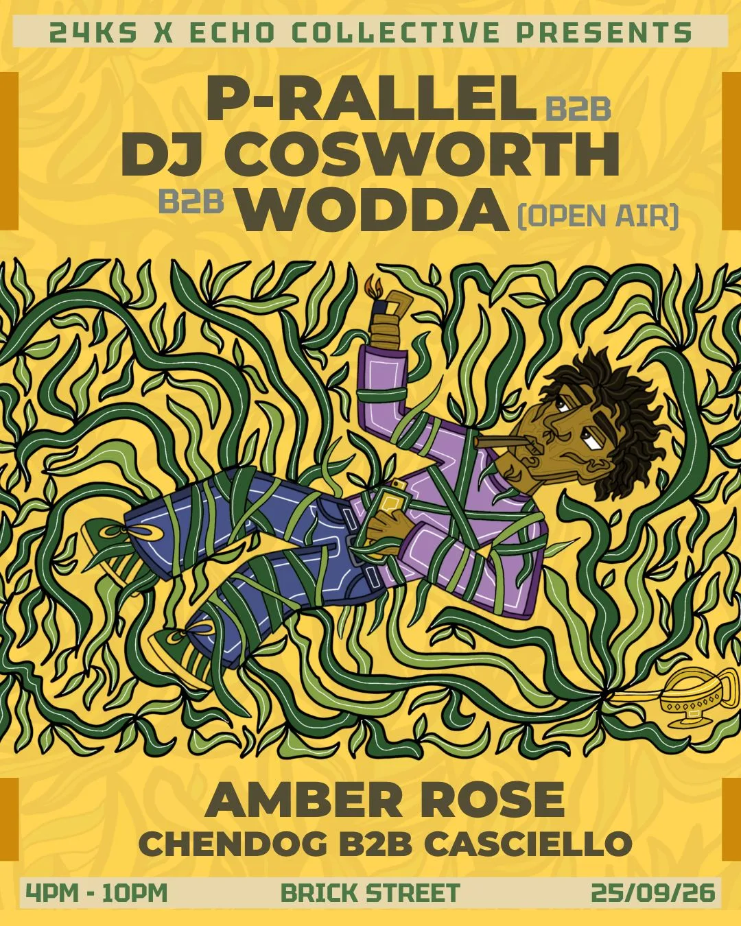 FRESHERS RAVE - P-Rallel b2b DJ Cosworth b2b Wodda