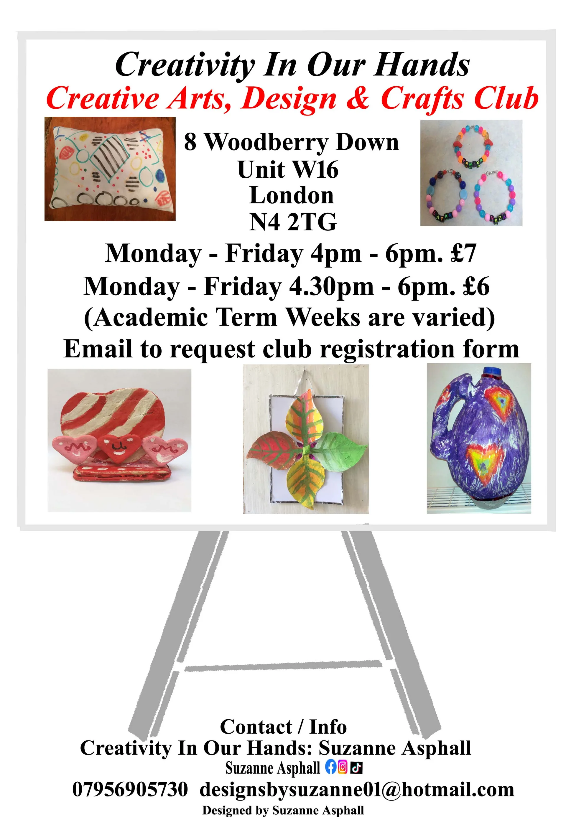 Creative Art, design & Craft club