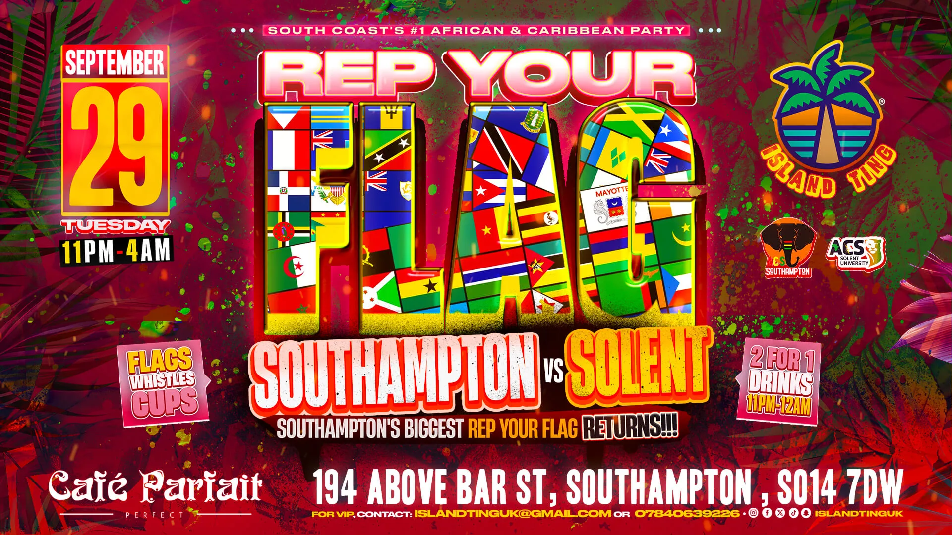 Rep Your Flag (Southampton Vs Solent) 🌴 Island Ting 🔥