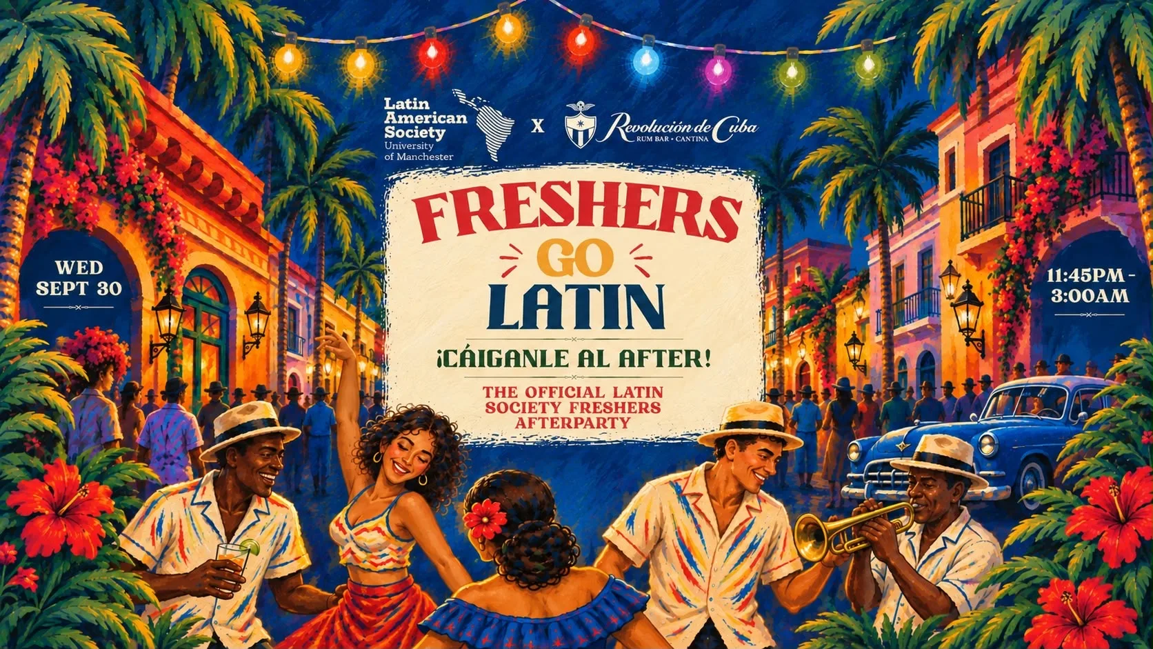 LATIN AMERICAN SOC MEET & GREET 2026 at Revolución de Cuba Manchester