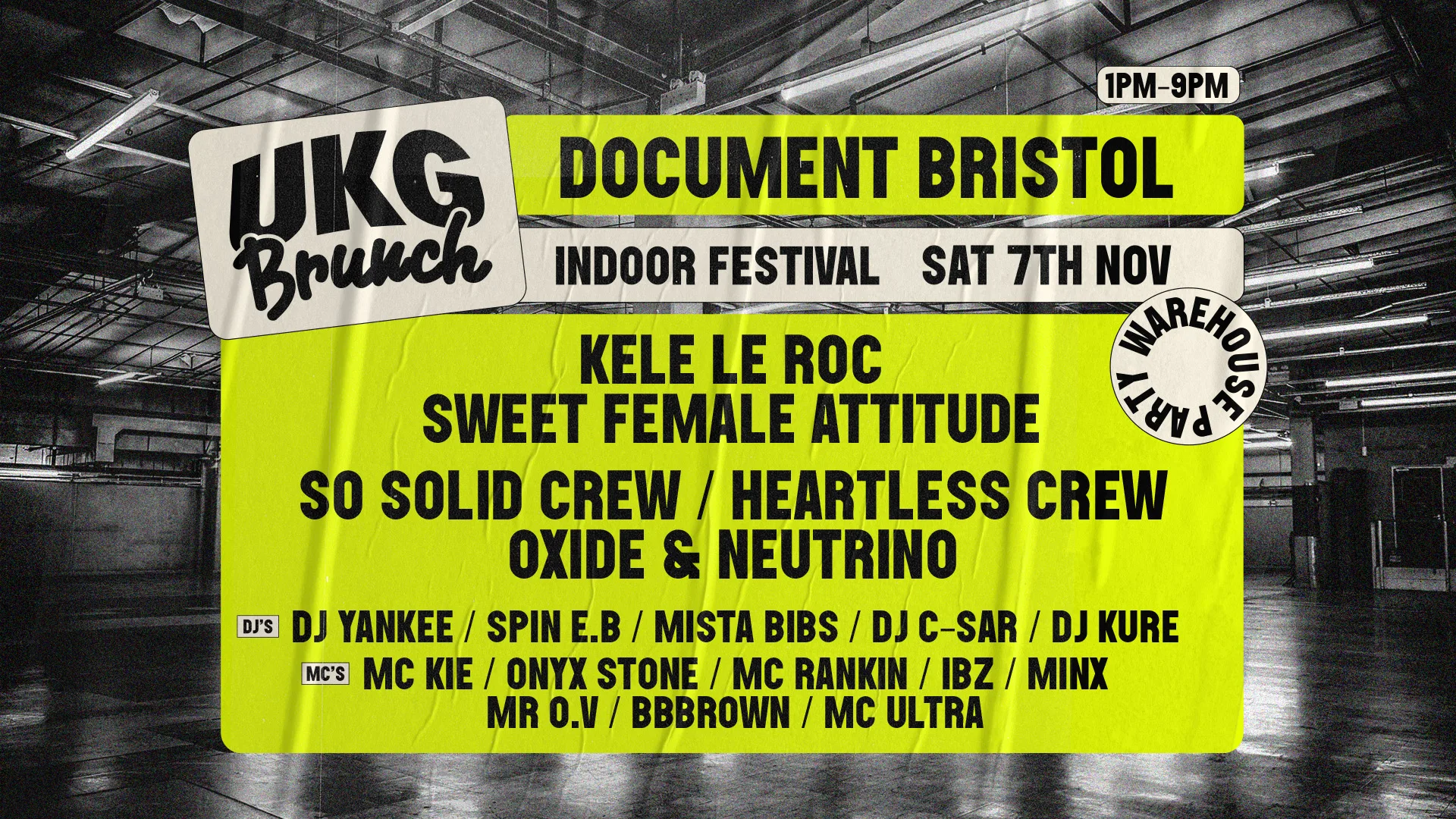 UKG Brunch: All Day Rave at Document