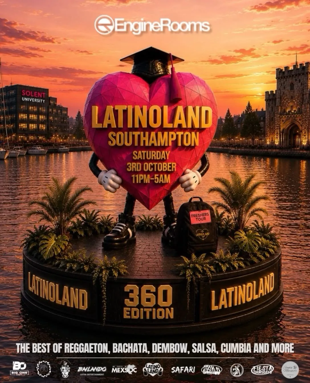 LATINO LAND SOUTHAMPTON - FRESHERS 360 EDITION