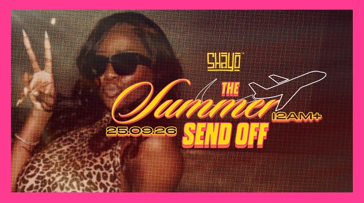 SHAYO PRESENTS: The Summer Sendoff 🌆 | Afrobeats / Dancehall / Hip Hop / R&B/ Amapiano - SHAYO Fridays at Runway MCR