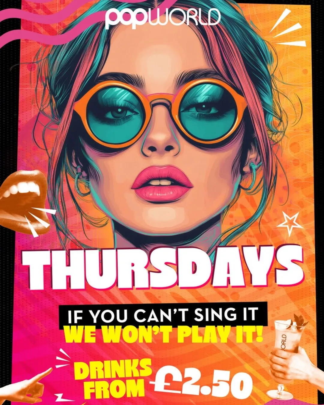 POP-PLUS THURSDAYS at Popworld Sheffield