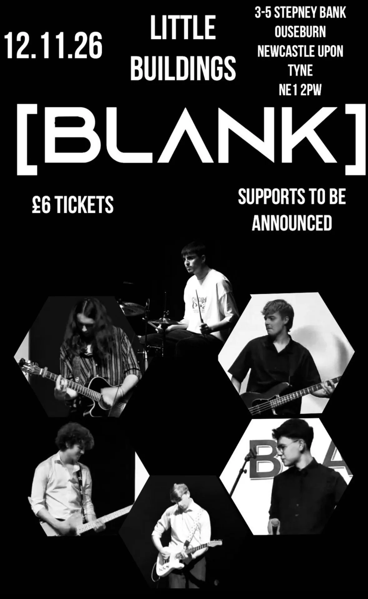 Blank plus Supports TBA at LittleBuildings 