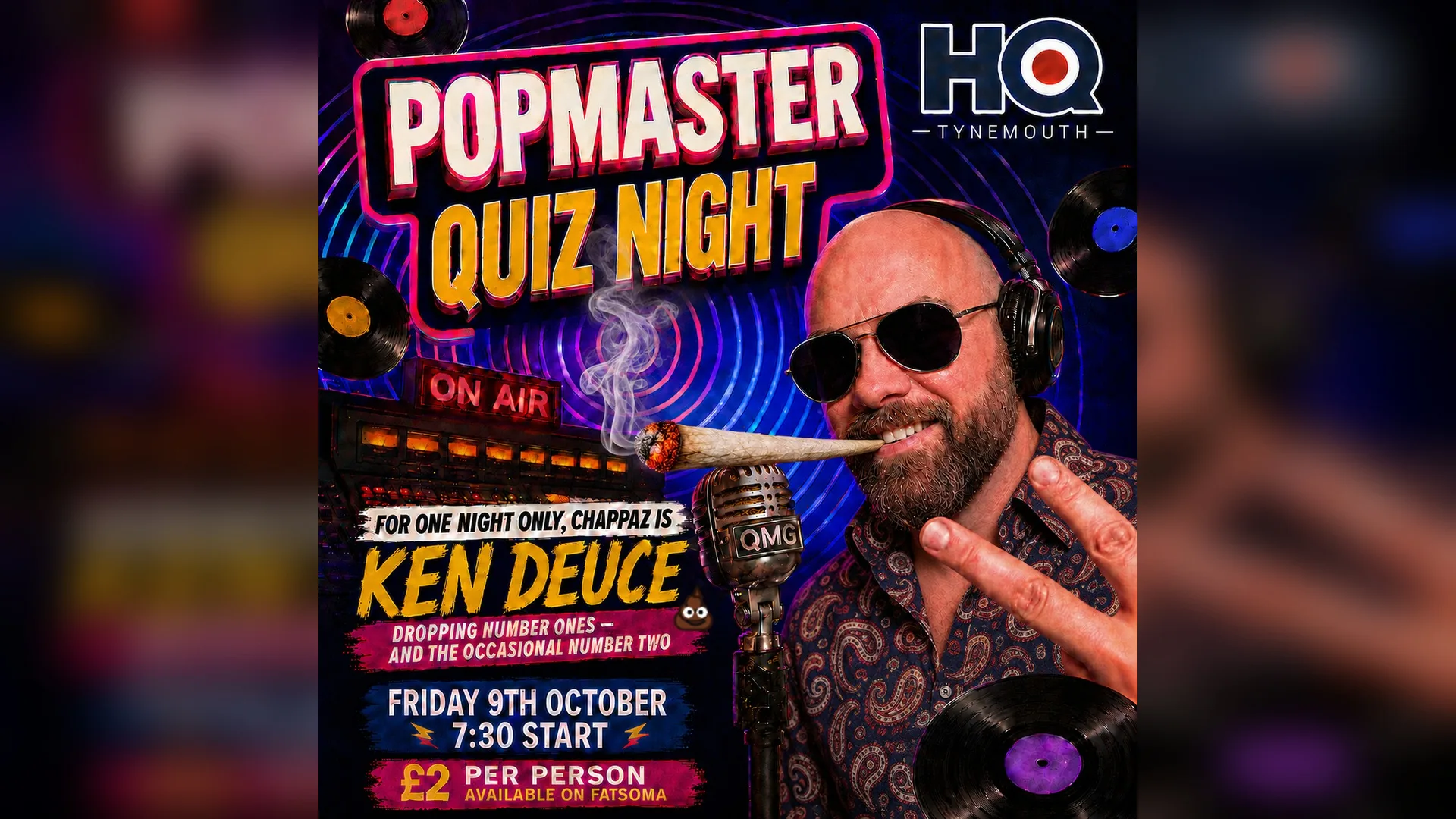 POPMASTER QUIZ NIGHT