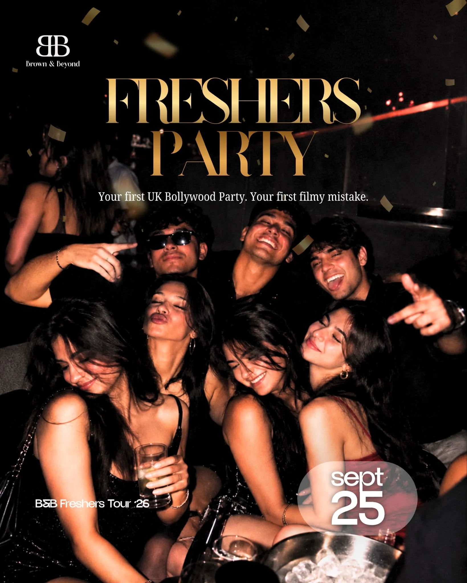 B&B’s Bollywood Freshers party  |Liverpool | 25 September